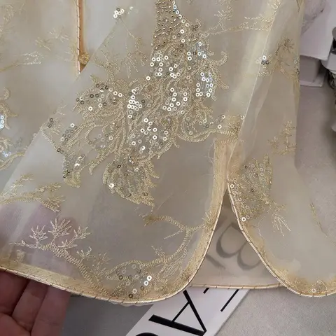 패션 중국 스타일 여성 조끼 민소매 당나라 의상 얇은 레이스 복장 여성 의류 여름 수 놓은 탑 레트로 조끼