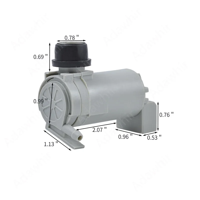 Windshield Washer Pump for Nissan 100NX 200SX Sentra Sunny Maxima Quest X‑Trail T30 350Z Infiniti G37 Windscreen Washer Motor
