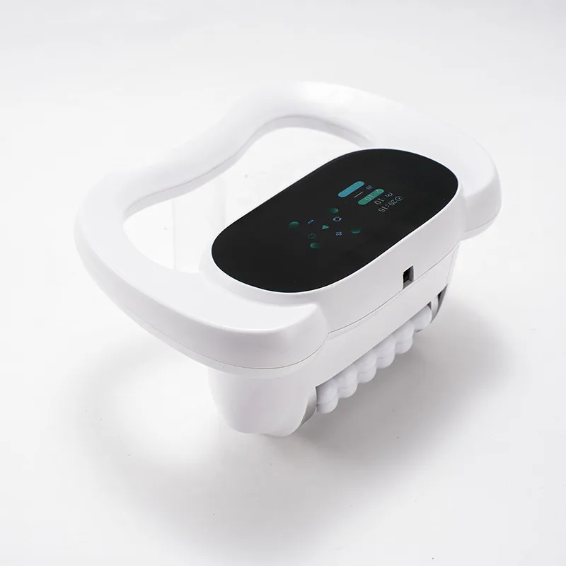 Electric Roller Massager Machine Relieve Lower Back Fatigue Muscle Recovery Fascia Deep Tissue Massage Release for Foot Ankle