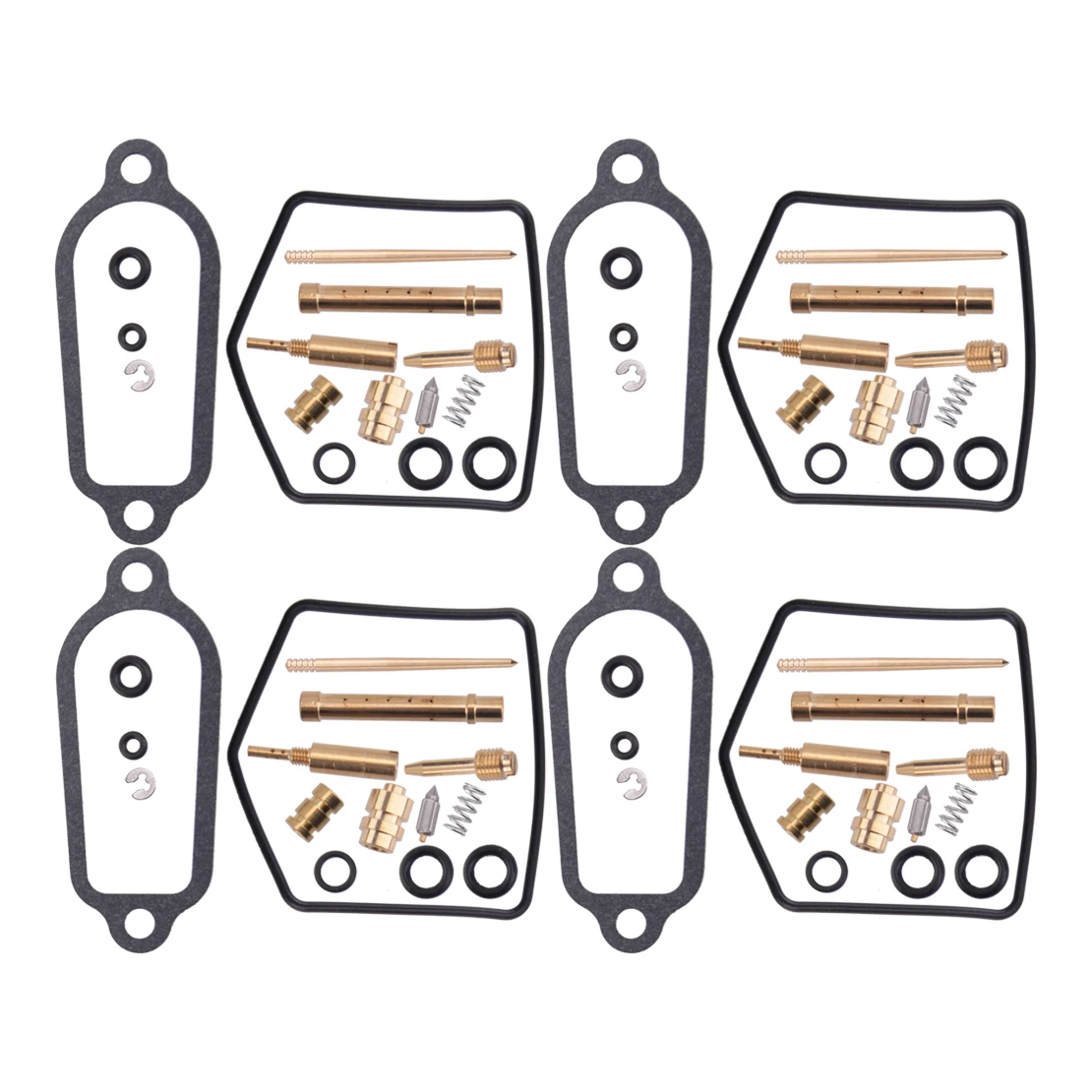 

High Quality 4Sets Motorcycle Carburetor Repair Kit Fit for Honda CB400F Super Sport 1975 1976 1977