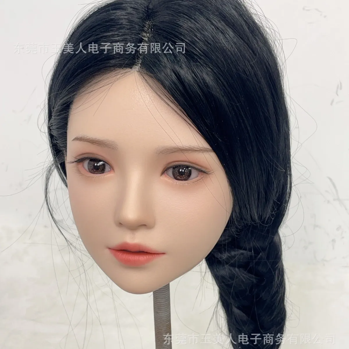 Geïntegreerde tanden en tong Functionele siliconen pop Eenkoppig geïmplanteerd haar Mondopening Orale tunnel