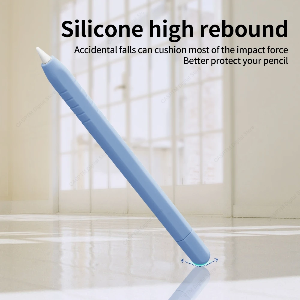 Silicone Case For Apple Pencil 3 USB-C Protective Cover For iPad Pencil 3 3rd Touch Pen Grip Holder Sleeve Portable Stylus Cover