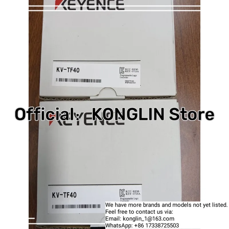 【Contact Us For Additional Models】 1PC Keyence KV-TF40 Temperature control unit New KVTF40