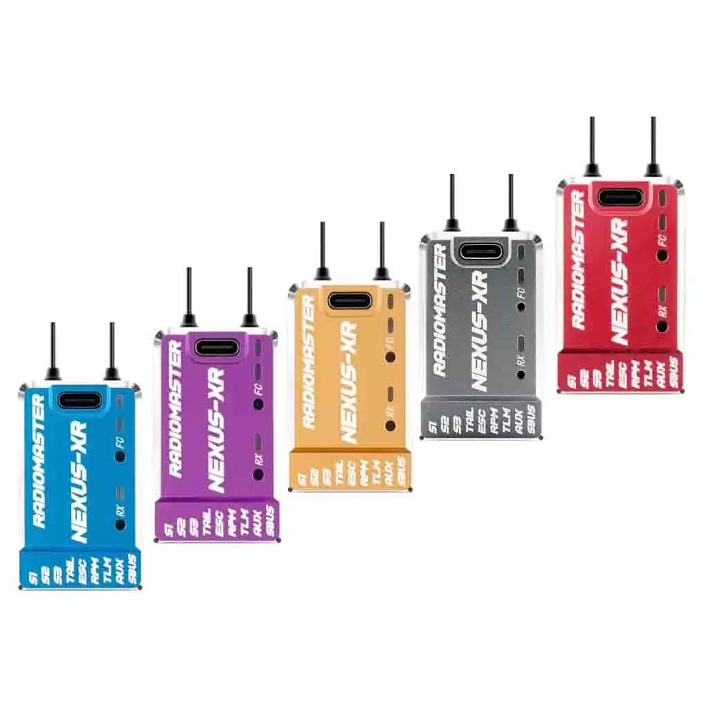 Radiomaster NEXUS-XR Helicopter Flight Controller Gyroscope ICM42688P Built-in Dual ELRS RX For FPV Fixed Wing Helicopter RC