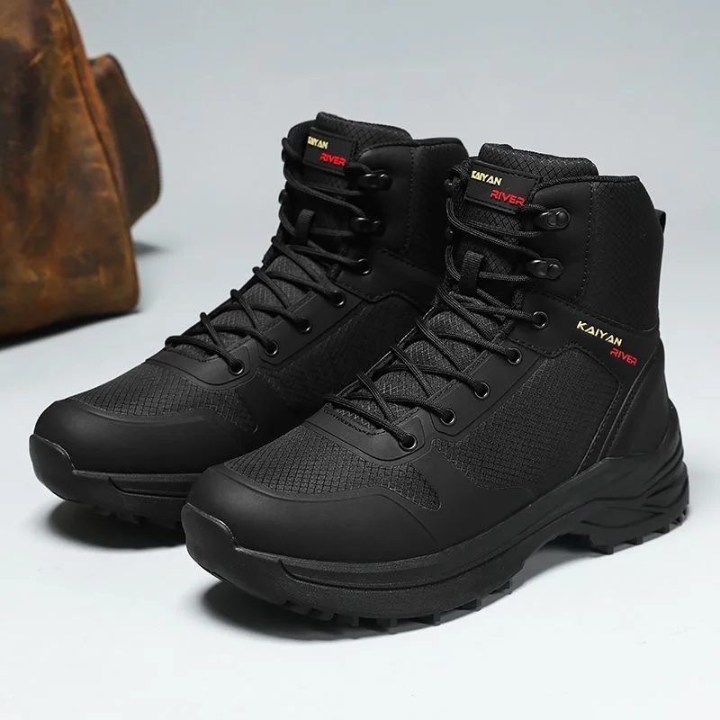 Мужские походные ботинки, непромокаемая зимняя уличная удобная универсальная походная обувь унисекс, прогулочная повседневная обувь