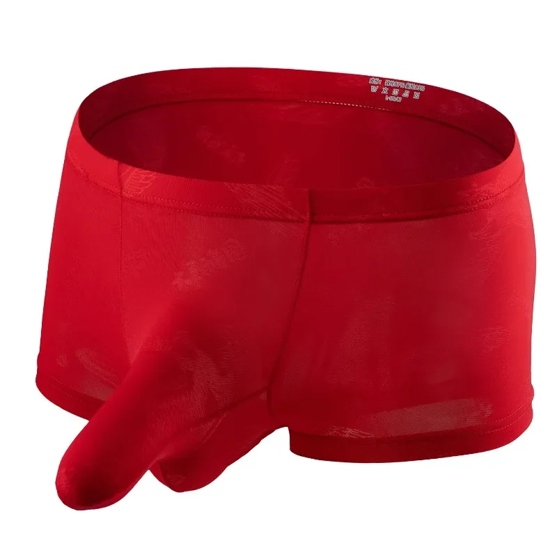 بوكسر رجالي جديد، ملابس داخلية جاكار رفيعة قابلة للتنفس، بسيطة وعصرية 511