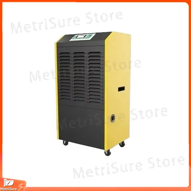 138L Portable Commercial Air Dehumidifier for Warehouse Basement Garage Laundry Room Industrial Moisture Remover Dryer with