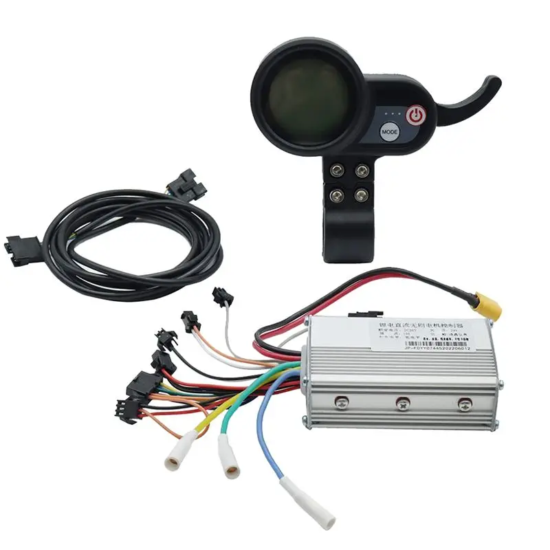 NEW HOT In Stock-36V 19A Brushless Motor Controller Motor Controller +36-60V Dashboard Meter Kit For JP For JP Electric Scooter