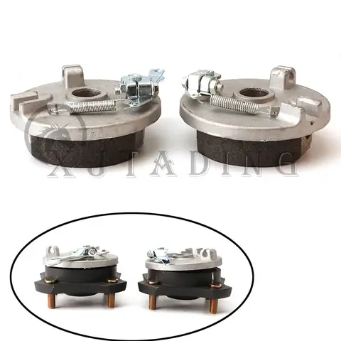 110*4 Stud เบรคกลองล้อ Hub ซ้าย/ขวากลองเบรคสำหรับ125cc 150cc 200cc ATV QUAD Buggy karting อะไหล่