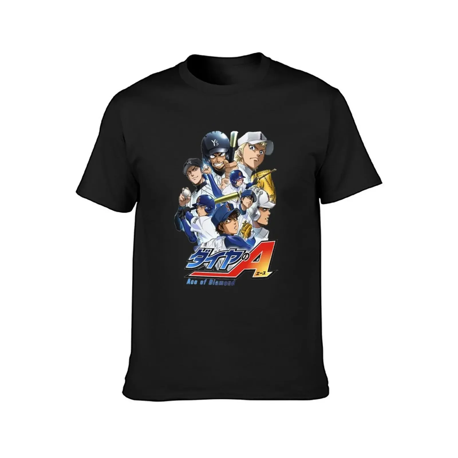 Diamond No Ace T-Shirt for a boy oversized t shirt kawaii clothes t shirts for men graphic