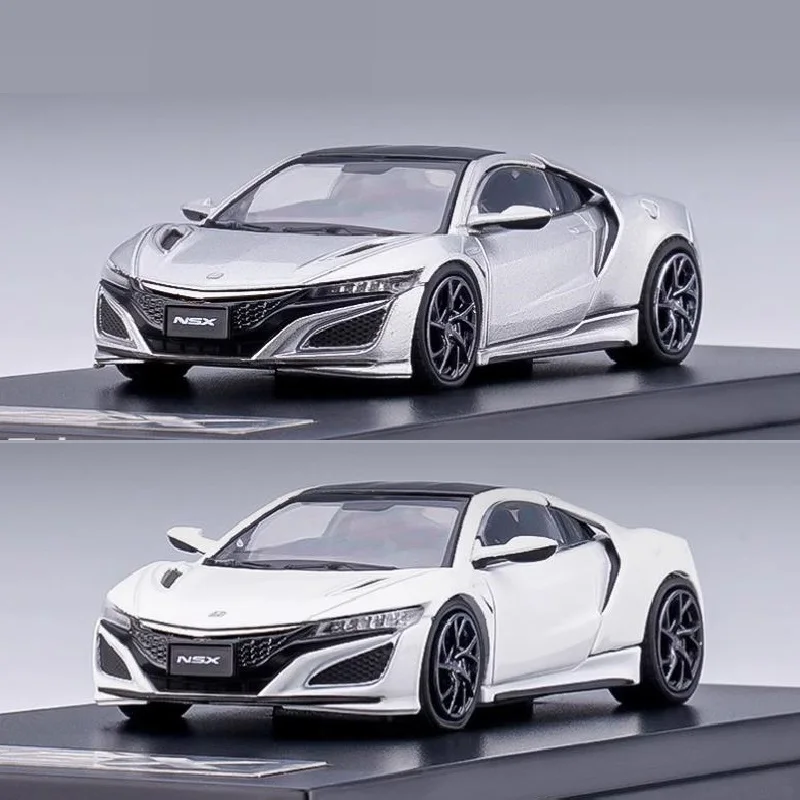 LCD 1:64 Hon-da NSX Roadster Series modello di simulazione in lega di auto