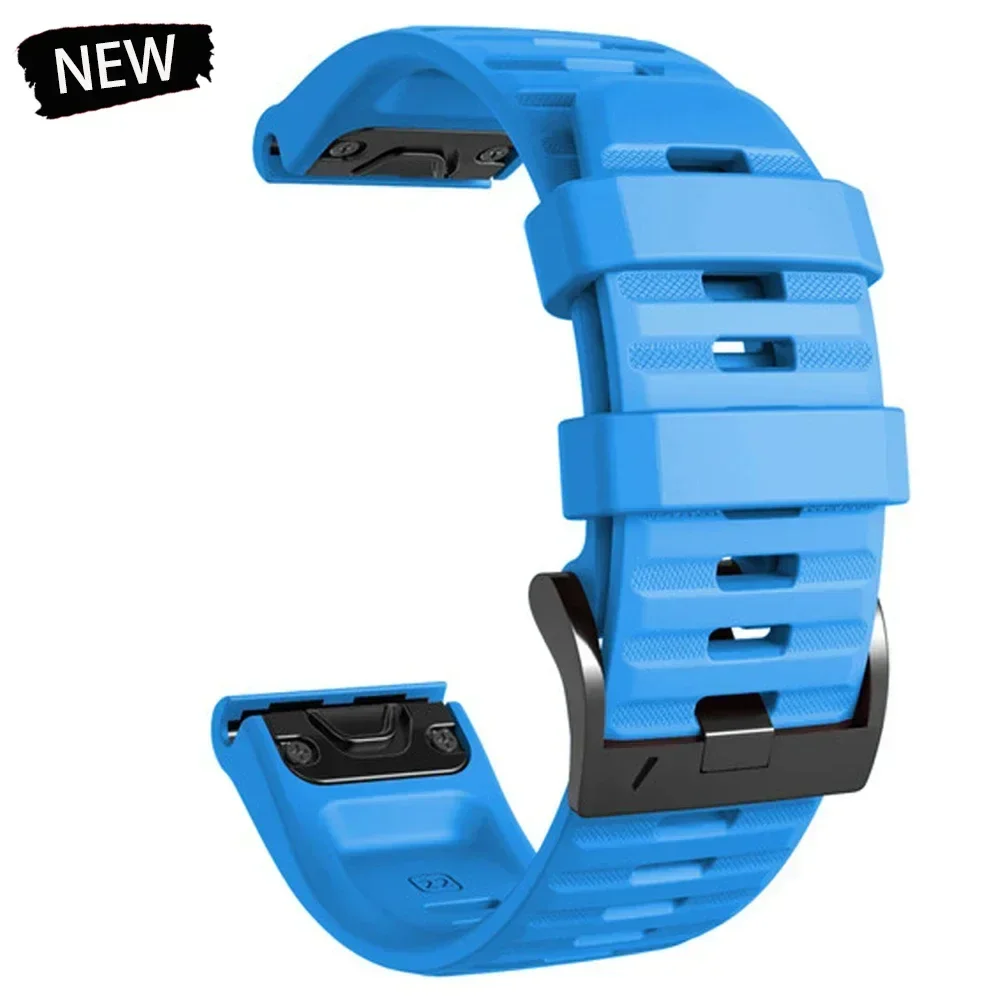 QuickFit Silikon 22 26 mm Armband für Garmin fenix 6 6X Pro 7 7X 5X 5 Plus fenix8 E Armband Forerunner 955 965 Tactix 8 Armband