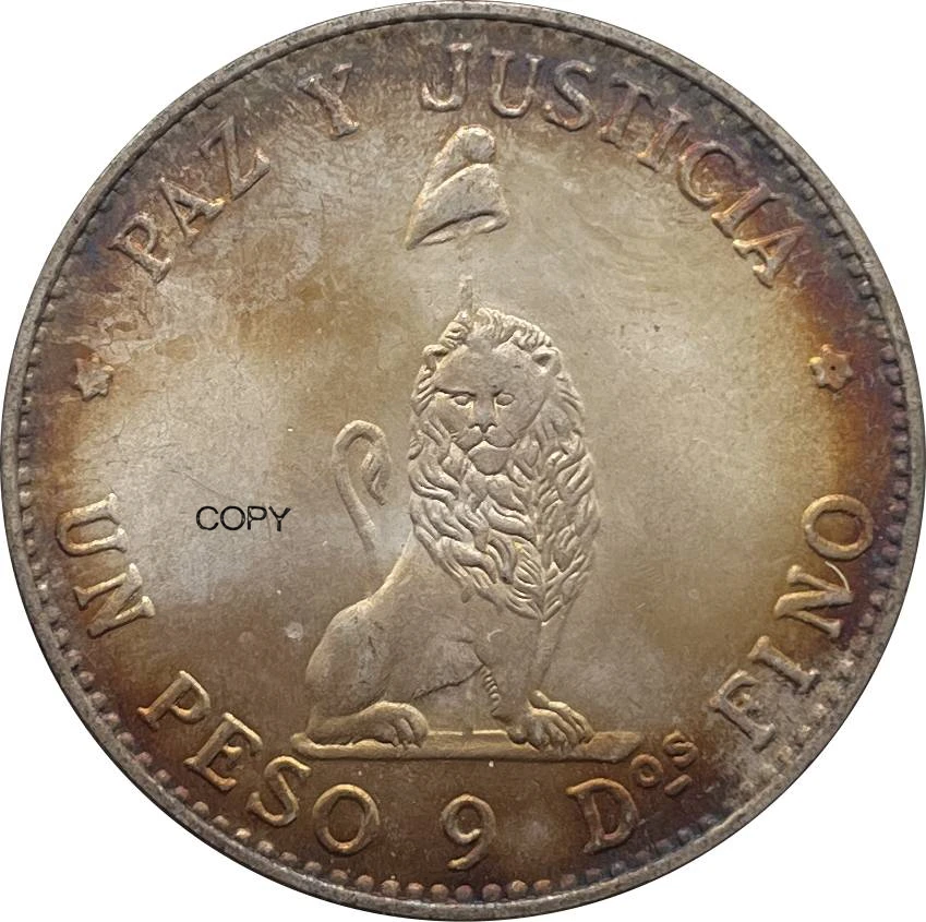 عملات معدنية قابلة للتحصيل ، نسخة مطلية بالفضة ، عملة moneda ww2