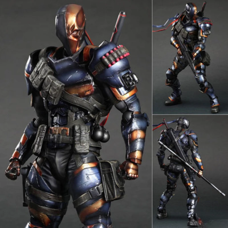 

DC Originals Justice League Figures Batman: Arkham Knight Deathstroke Deadpool Anime Figures Series Collectible Models Toys