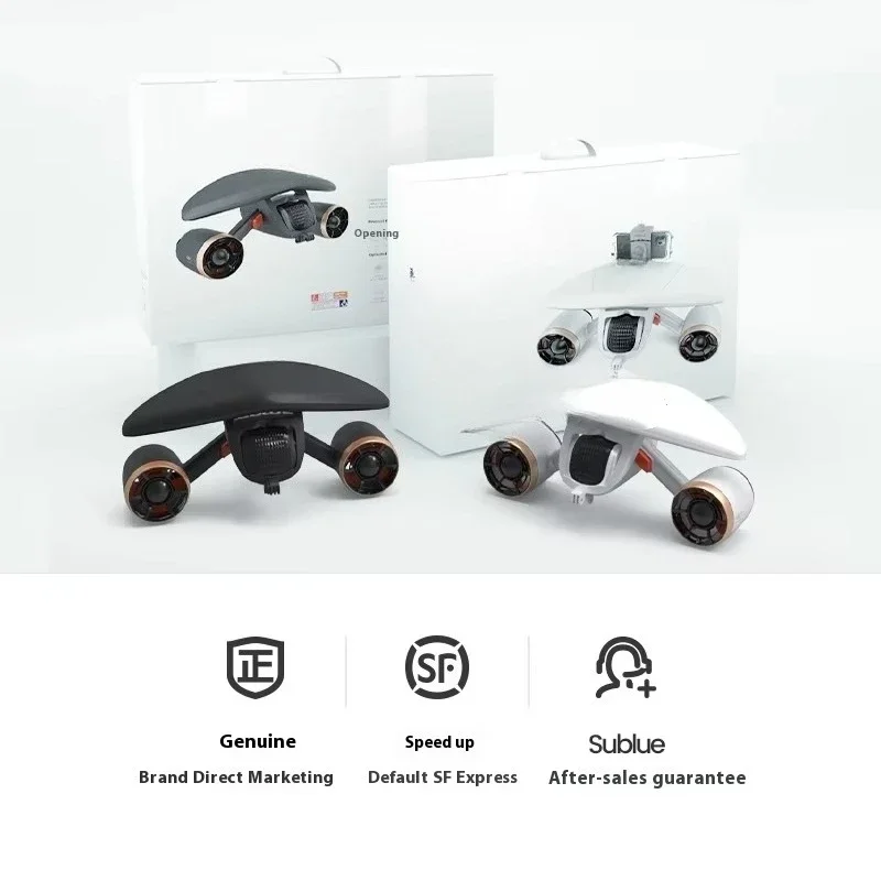 Afbeelding 5: MixPro White Shark Propeller Handheld Onderwaterapparatuur Duwer & Schutter voor Duikwaterscooter
