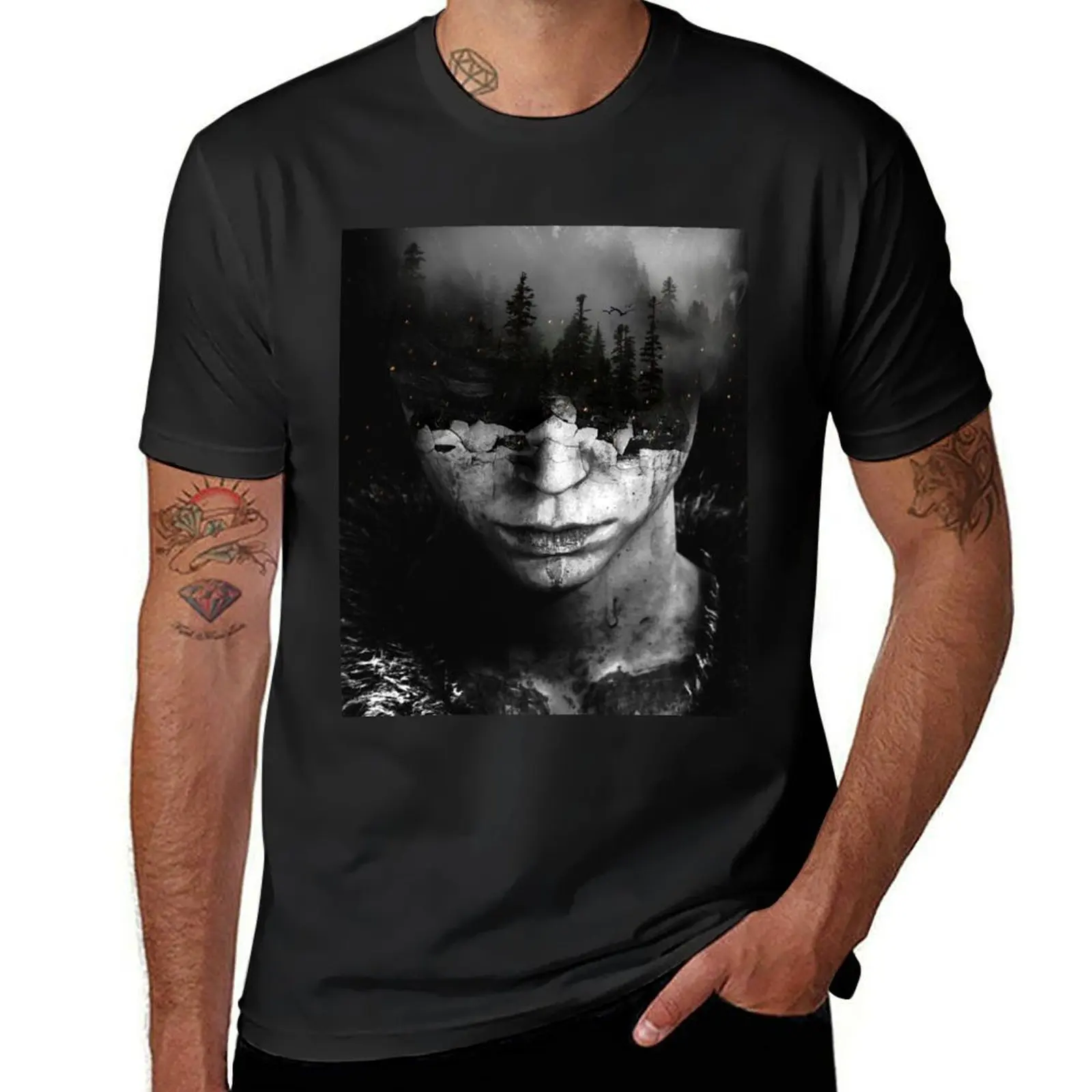 Hellblade: Senua's Sacrifice T-Shirt new edition cute clothes blanks quick-drying mens t shirts casual stylish