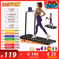 RAMYPOKET Walk Up Running With 9% Incline Maximum Speed 1-10 km/h Running for Walking Electric Walking