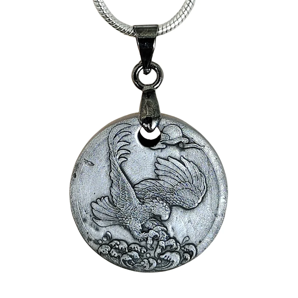 Muonionalusta Iron Meteorite Pendant Natural Iron meteorite Pendant Iron meteorite Specimen Necklace - TD180