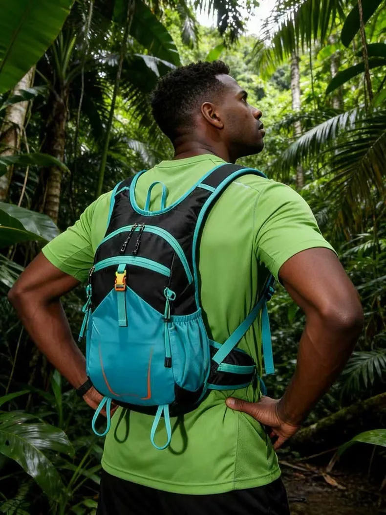 Cycling Backpack Lightweight Hydration Daypack Shoulder Bag Unisex For Running Marathon Hiking Mountain Biking Sports And Travel