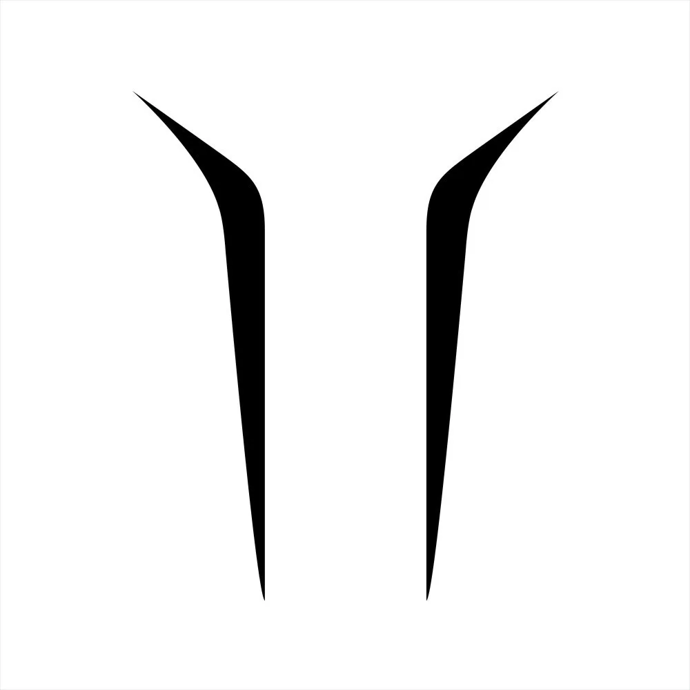 

1Pair Black Universal Racing Hood Stripes Decal Vinyl Stickers For Car SUV Truck