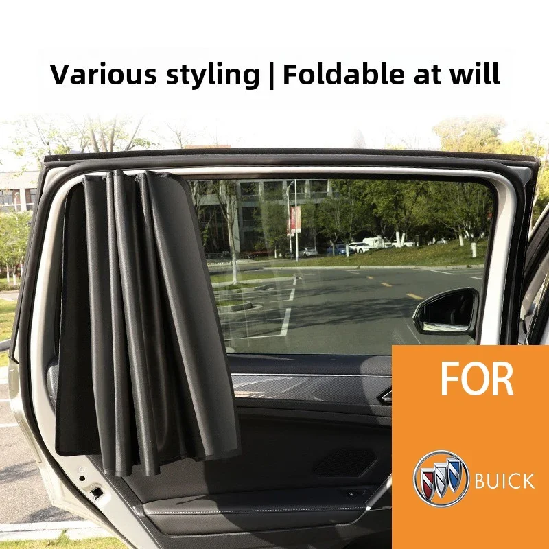 

Window Cover Sun Visor Foldable Magnet Car Sun Shade Auto Accessories For Buick Envision GL6 GL8 Avenir Riviera Lesabre Velite