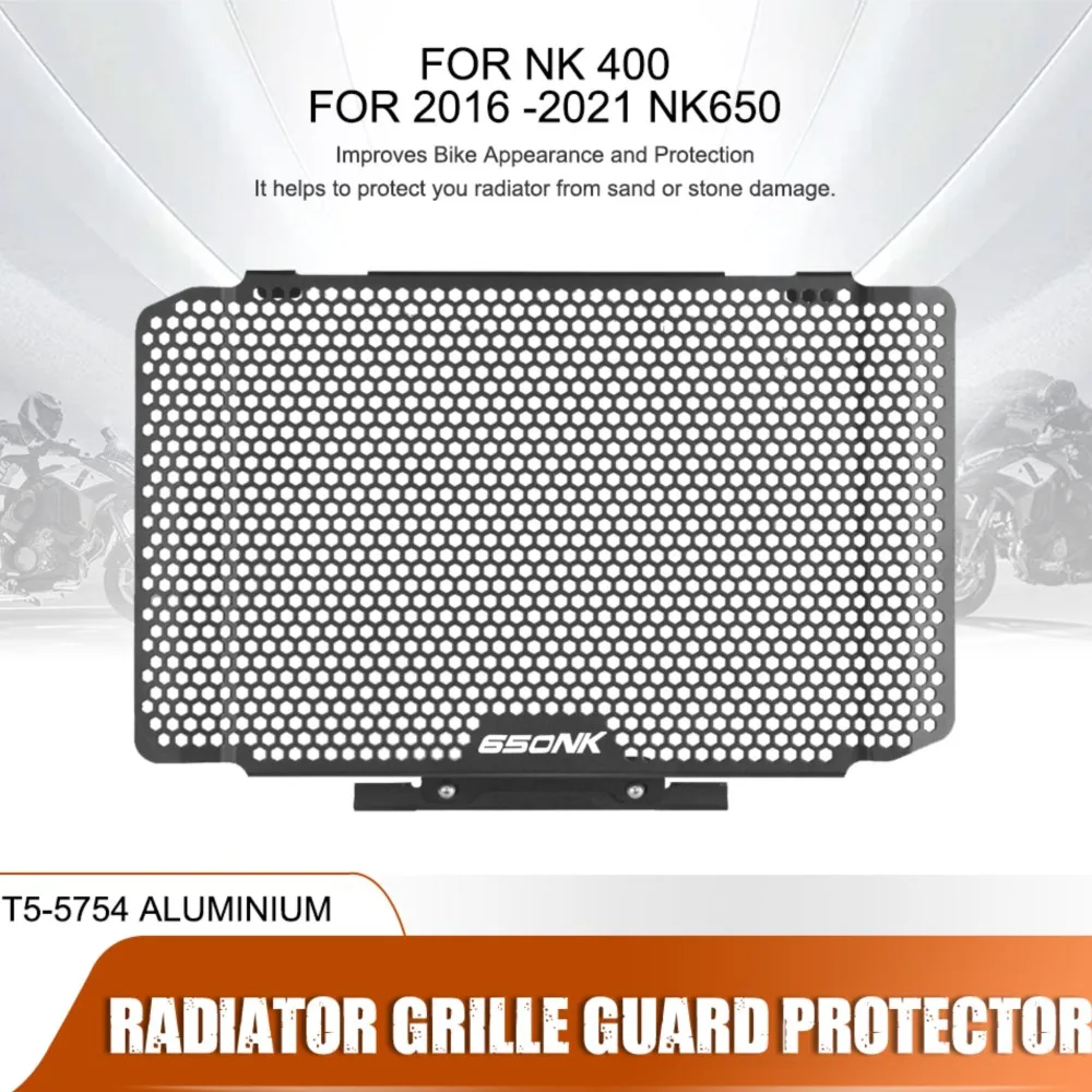 

NK 400 650 NK Motorcycle Accessories Radiator Guard Protector Grille Cover For CFMOTO 400NK 650NK 2016 -2021 NK650 NK400