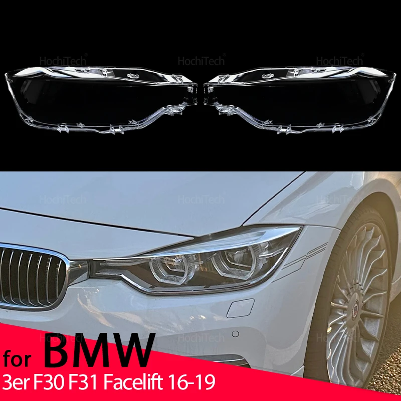 

Head Lights Cover for BMW F30 F31 3 Series 2016 2017 2018 2019 Headlamp Replace Transparent Light Shell Headlight Housing Cover