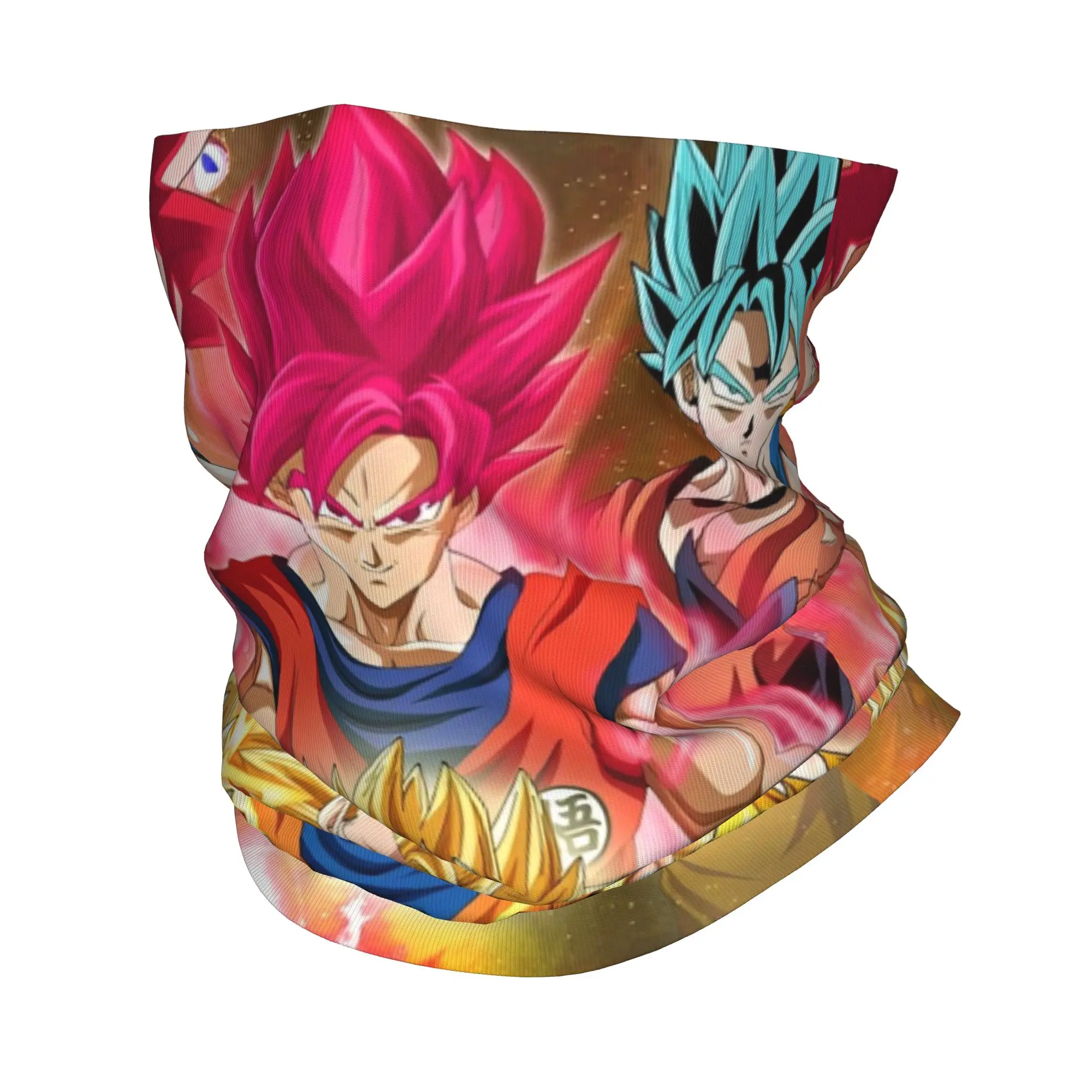 

Dragon Ball Z Bandana Neck Cover Printed DBZ Mask Scarf Multi-use Headwear Outdoor Sports for Men Women Adult All Season