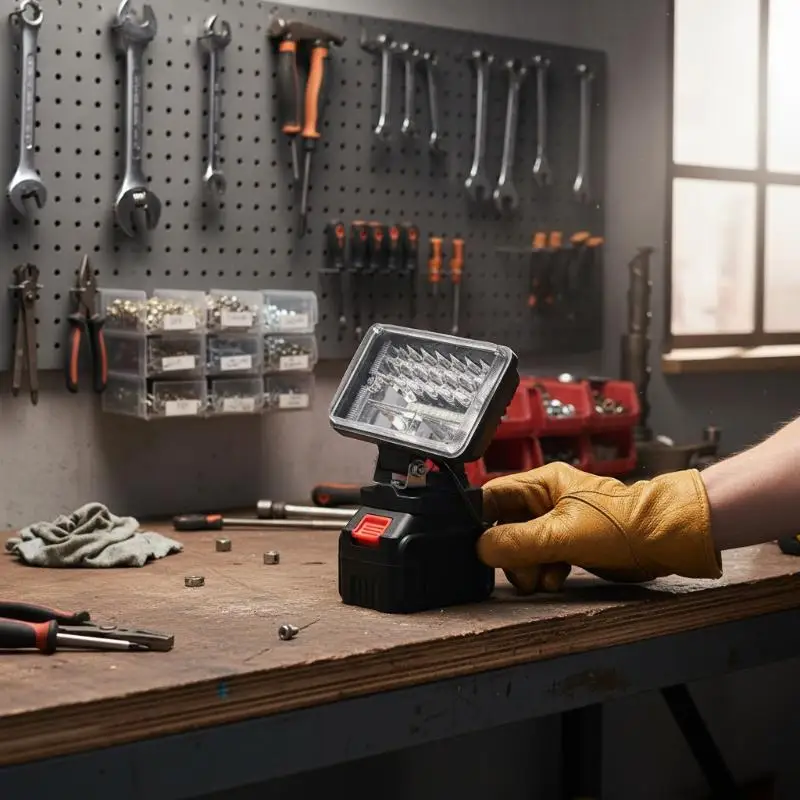 luminaria-led-de-18v-–-transforma-sua-bateria-de-Ion-de-litio-de-18v-em-uma-potente-lampada-portatil-para-trabalho-e-acampamento