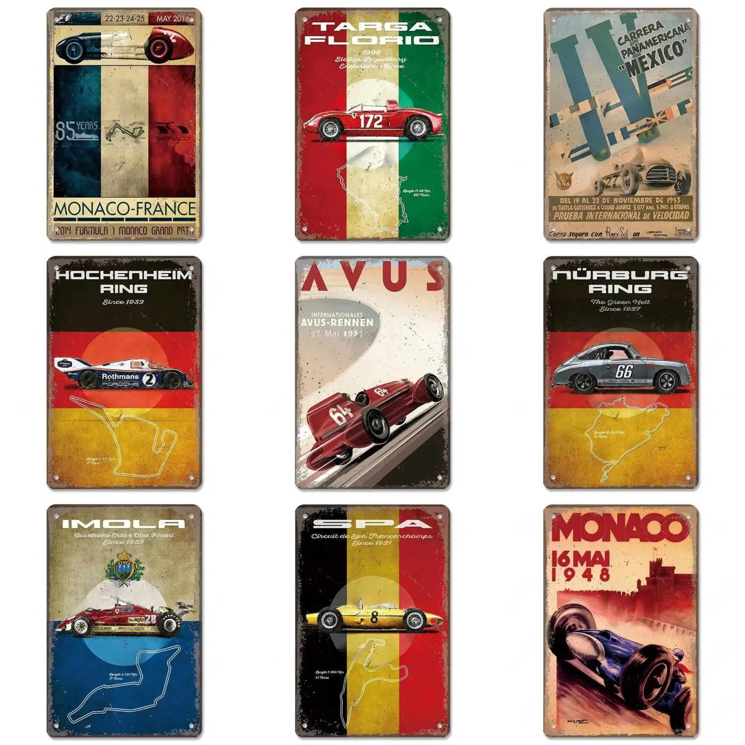 Vintage Metal Tin S… - image