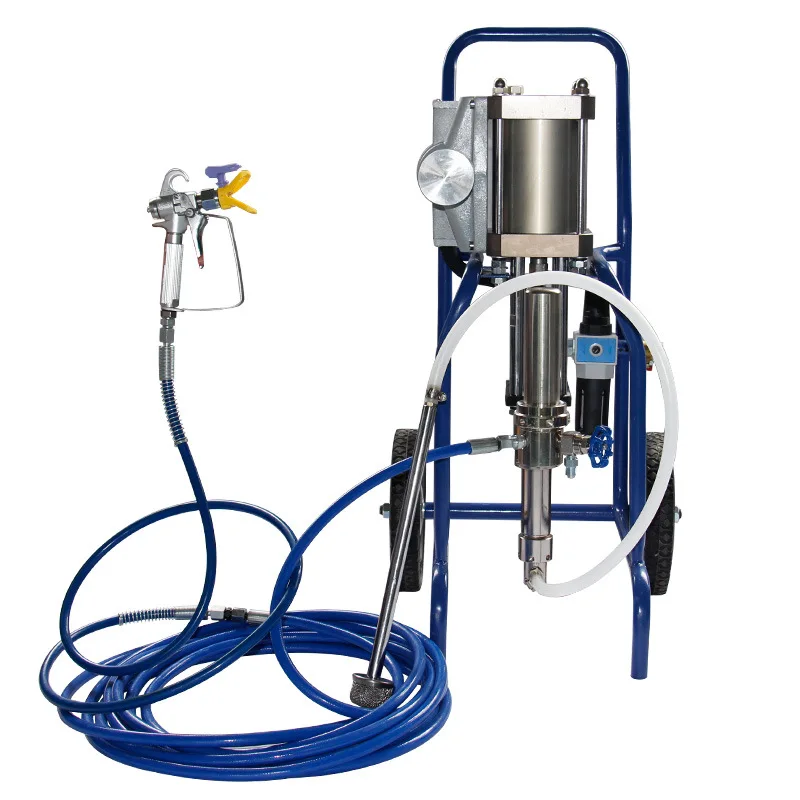 Pneumatic high pressure airless spraying machine