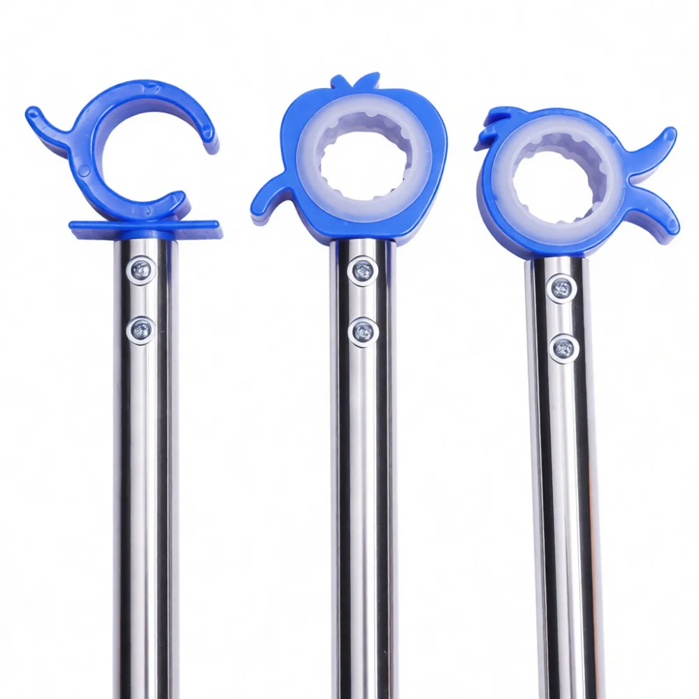Portable Window Reach Extender Stainless Steel Modular Design Telescopic Pole Easy Opening Tool For Tall Windows Household