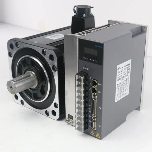 Servos 3KW 380V 23Bit 19Nm 3 Phase Servo Motor With Drive Controller 180M19015B+M1534P Servo Motor For CNC Machine