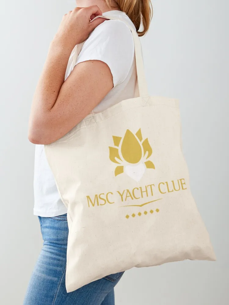 

MSC Yacht Club Tote Bag Big bag Canvas shoulder bag hand bags Eco