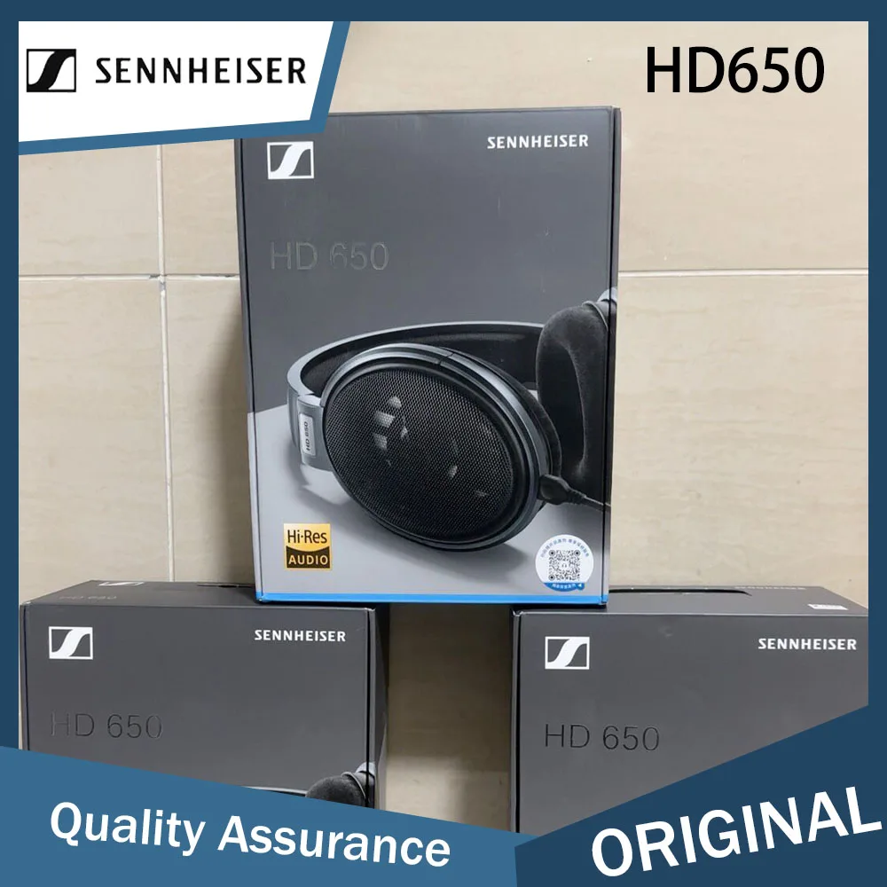 ゼンハイザー HD650 オーバーイヤー有線ヘッドホン クラシック