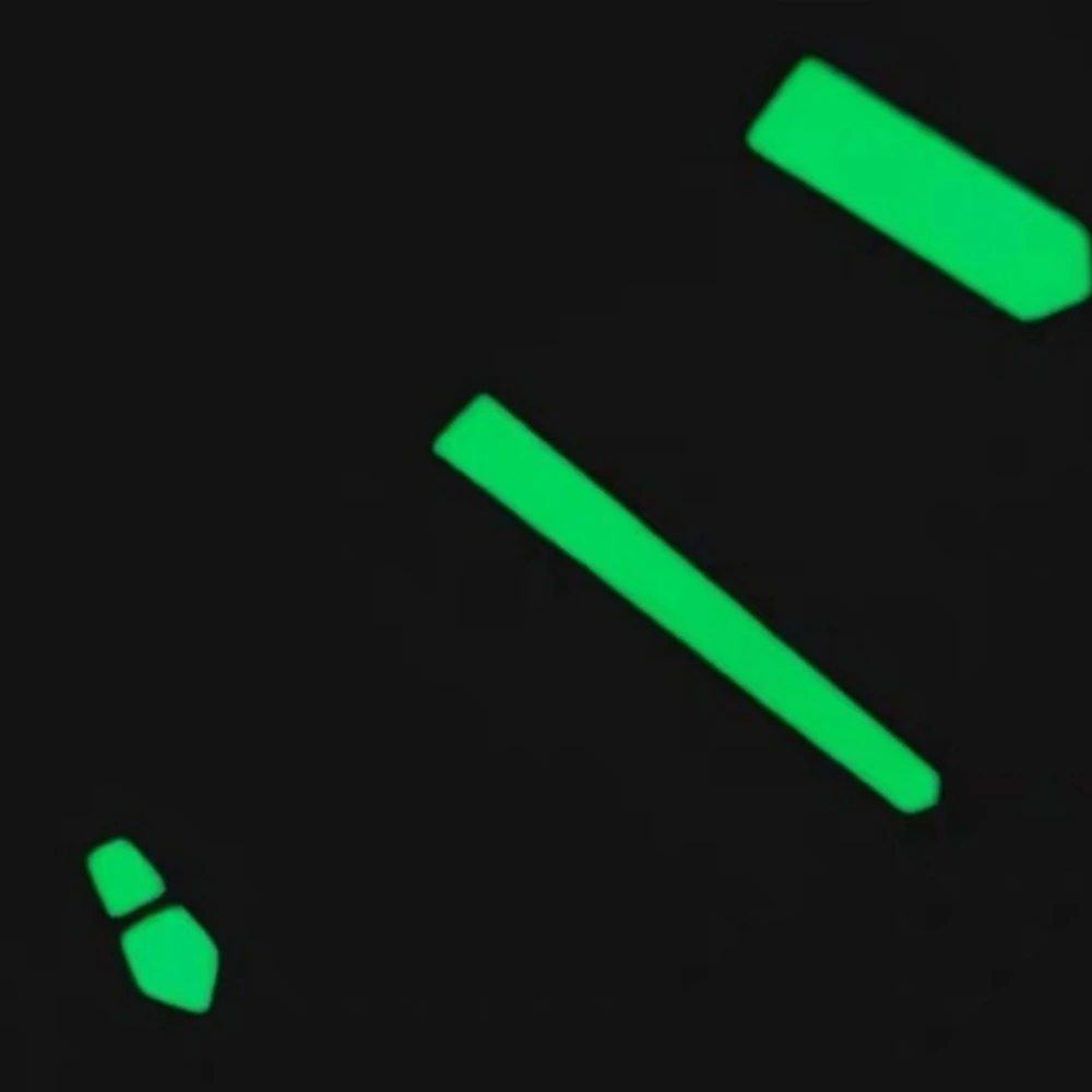 NH35 ساعة الأيدي الأخضر مضيئة أسود فضي وردة ذهبية ساعة اكسسوارات لحركة NH35/NH36/4R/7S اكسسوارات الساعات الإبداعية