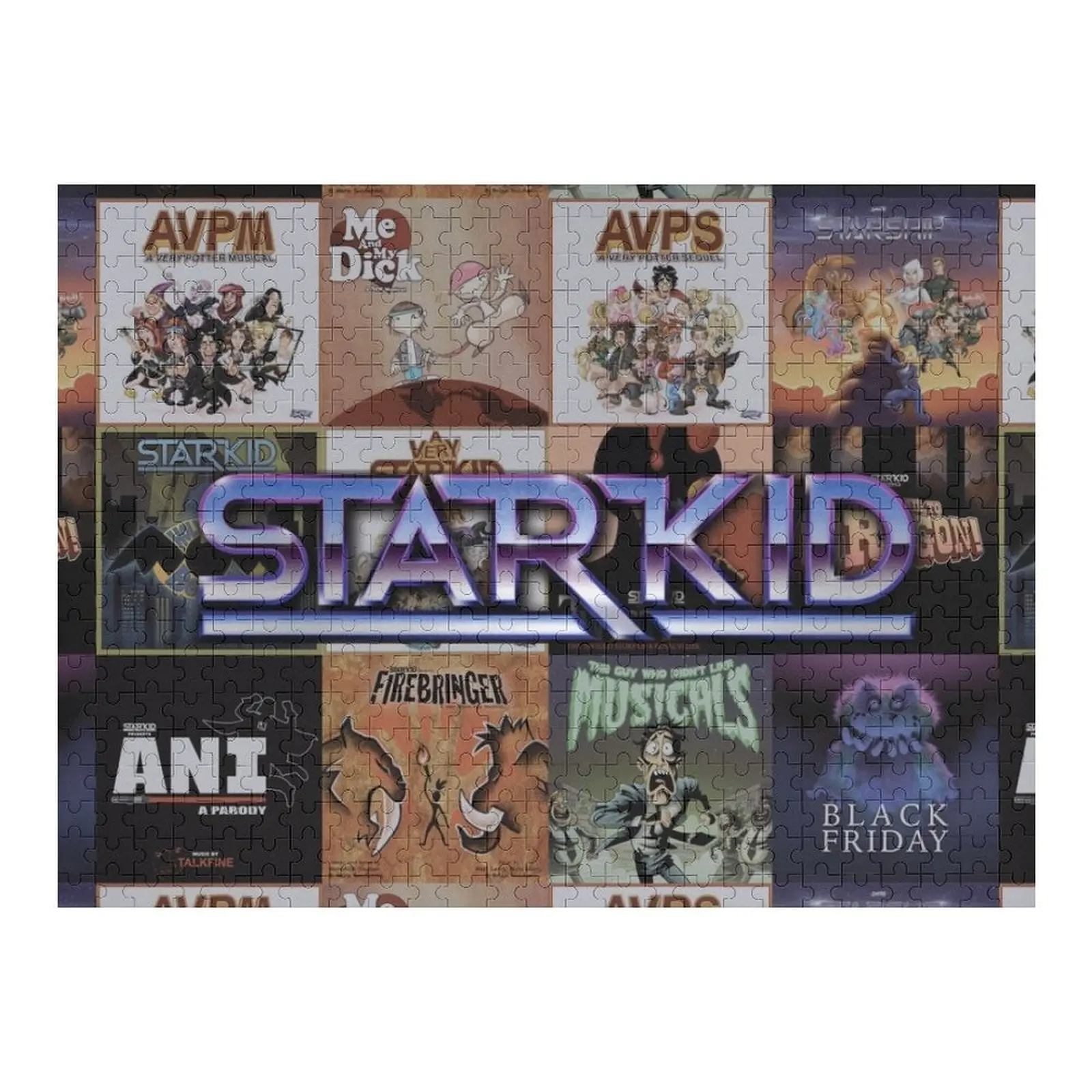 

Starkid All Shows Logo Jigsaw Puzzle Toys For Children Customized Gifts For Kids Puzzle