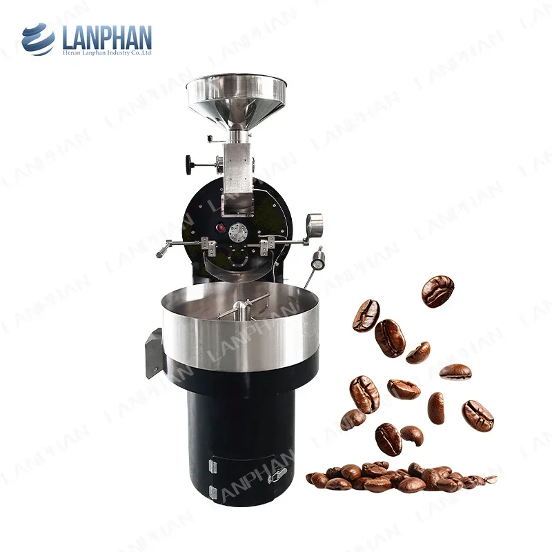 3kg 6kg 10kg 30kg Hot Air Coffee Roasters Machine Industrial For Green Coffee Beans Rosting