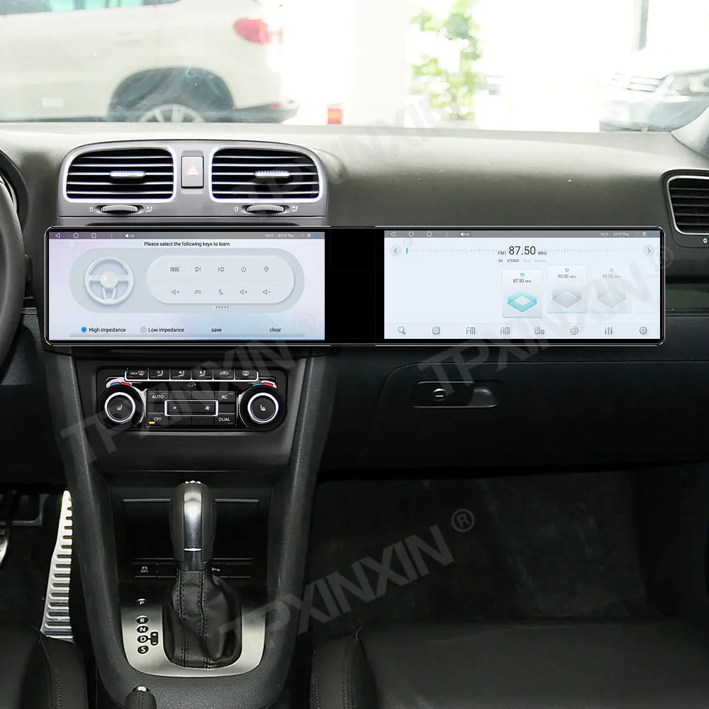 

Android Auto Carplay для Volkswagen Golf MK6 2007-2012, автомобильная магнитола с GPS-навигацией, мультимедийный проигрыватель, запись на карту памяти, 24.6-дюймовый двойной экран