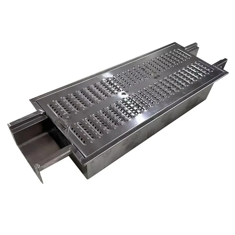 Commercial Kitchen Range Hood Stainless Steel Grease Smoke Filter Kitchen Electric Exhaust Hood