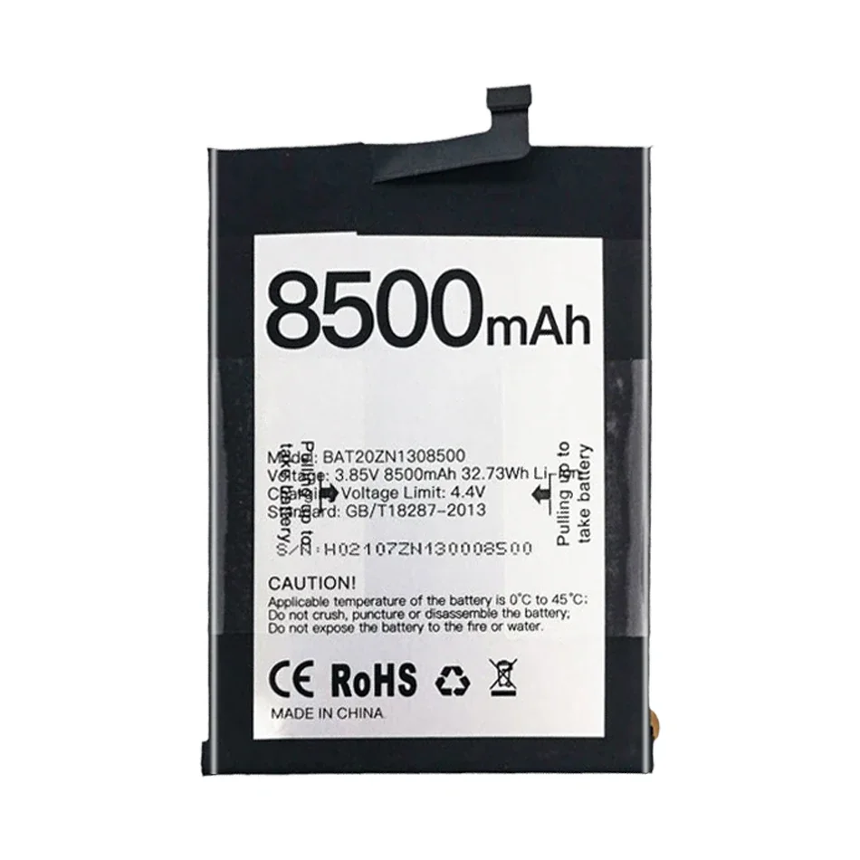 8500mAh BAT20ZN1308500 Replacement Mobile Phone Battery For Doogee S86/S86 Pro S86Pro High Quality Smartphon Batteries