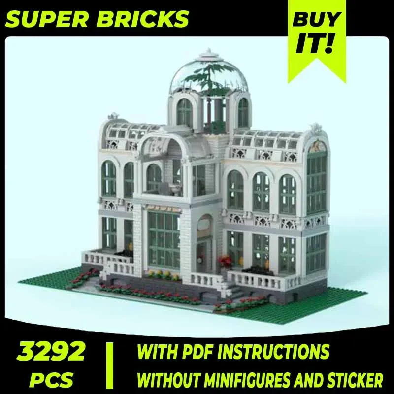 City Street View Model Moc Building Bricks Central Conservation Technology Modular Blocks Gifts Christmas Toys DIY Sets Assembly