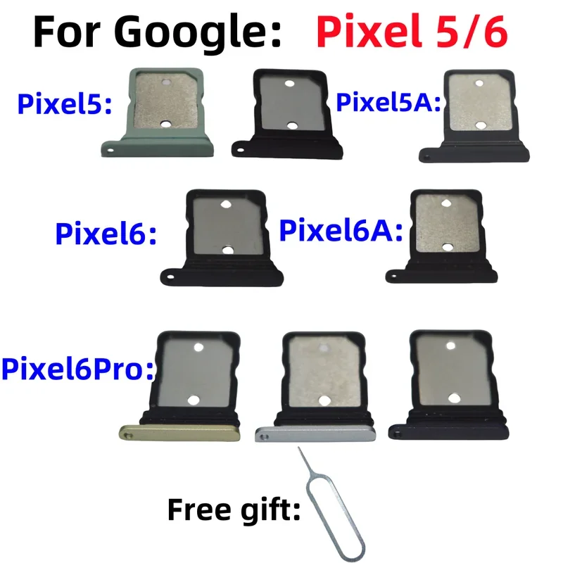 

Адаптер для SIM-карты лоток слот для чипа держатель для Google pixel5 pixel5 pixel6/6A pixel6pro слот для SIM-карты