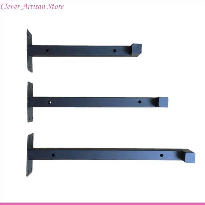 

E06B 1 Pair Wall Mounted Shelf Bracket Heavy Duty Scaffold Board Floating Desk Holder
