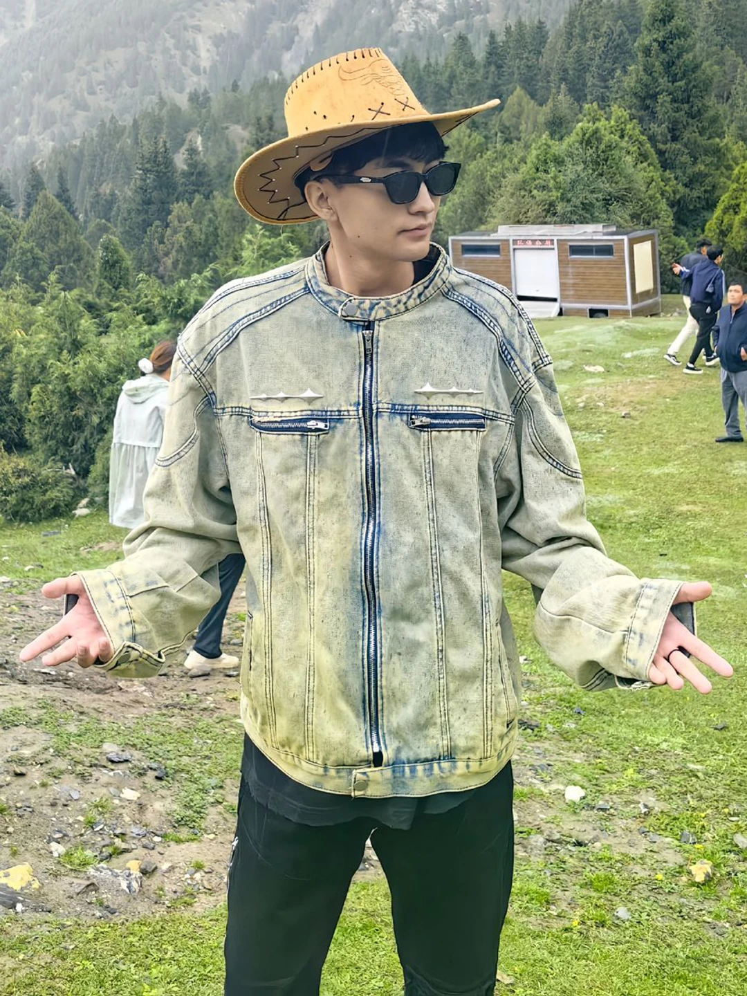 Erkekler için Mavi Kısa Dolgul - Mens Fashion Denim Jacket incelemesi ve fiyatı