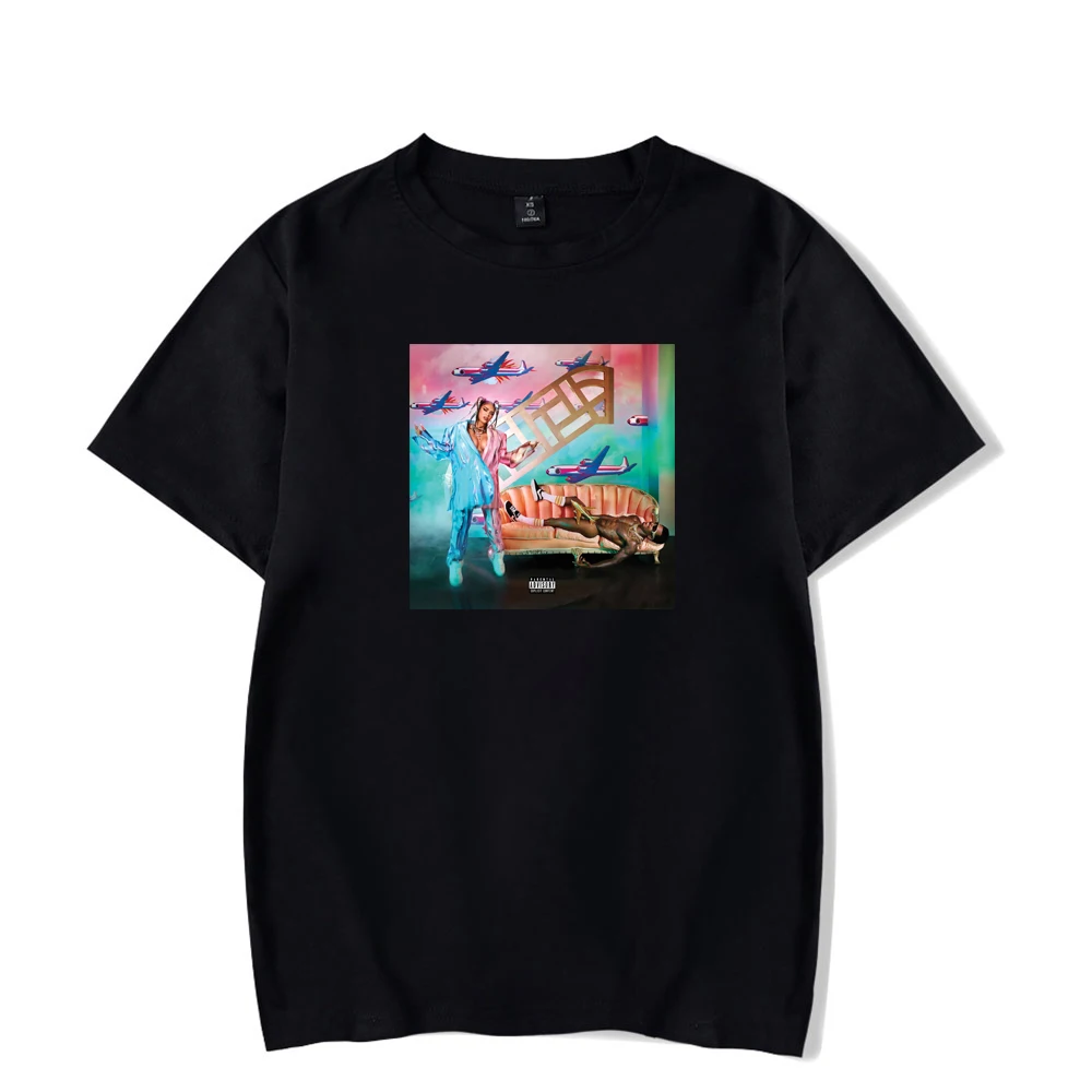 Karol G-T-Shirt à Manches Courtes en Coton et Polyester, Décontracté et à la Mode, Imprimé Harajuku, 40% KG0516 Merch