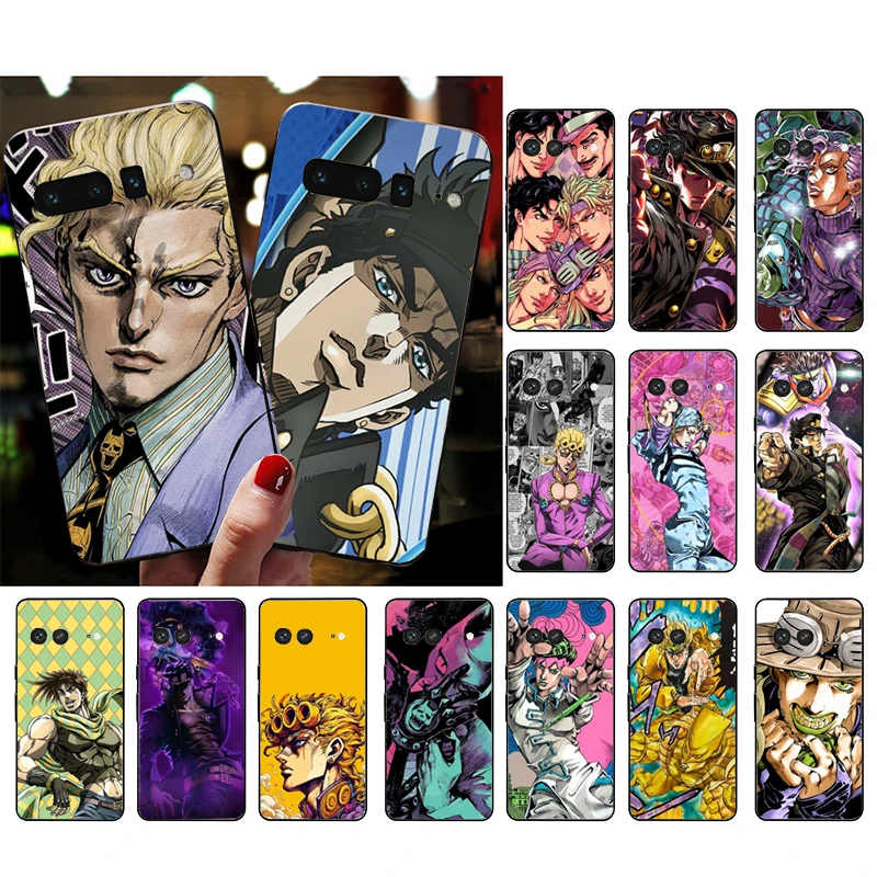 

Jotaro Anime jojo's bizarre adventure Funda Phone Case For Google Pixel 10 9 Pro XL 9A 8 7 6 Pro Pixel 8A 7A 6A Pixel 8 7 6 5
