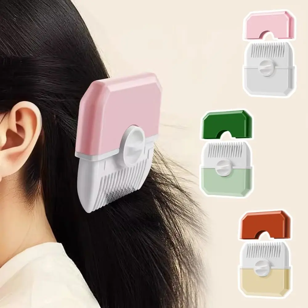 

Portable 2 in 1 Bangs Trimmer Blades Replaceable Adjustable Hair Trimmer Styling Tool Comb Hair Thinning Tool for Women Beauty
