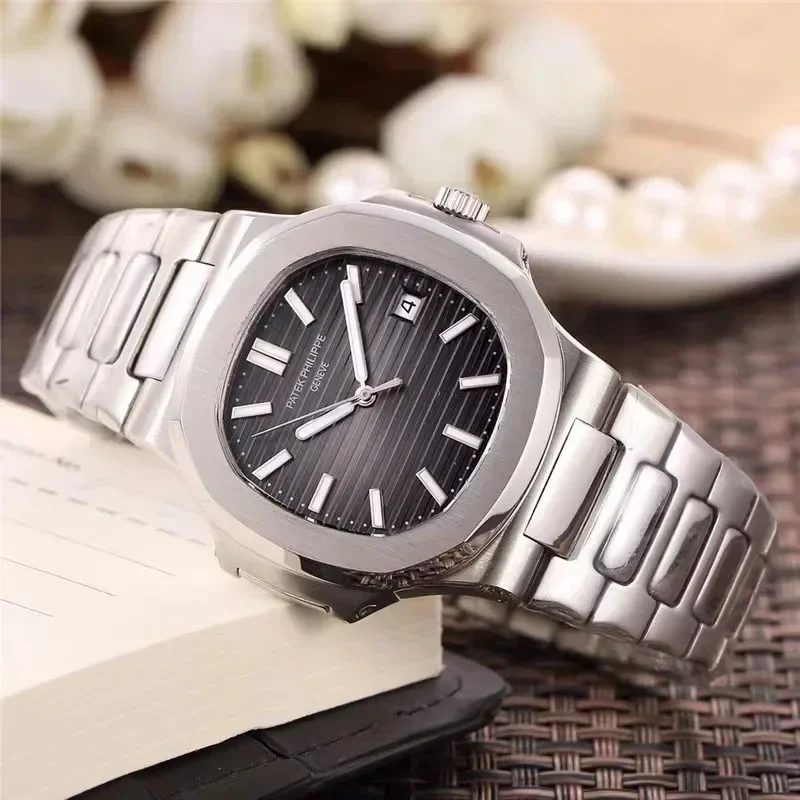 2024 New Luxury Automatic Men Mechanical Movement Luminous Stainless Steel Business Reloj Hombre Baratos Watch