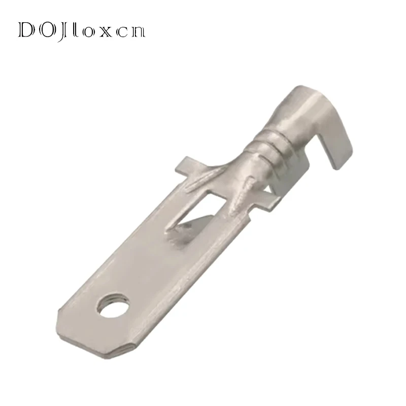 20 Pcs Brass Tinned 6.3 MM Automotive Connector Male Terminal For Automobile Battery Car